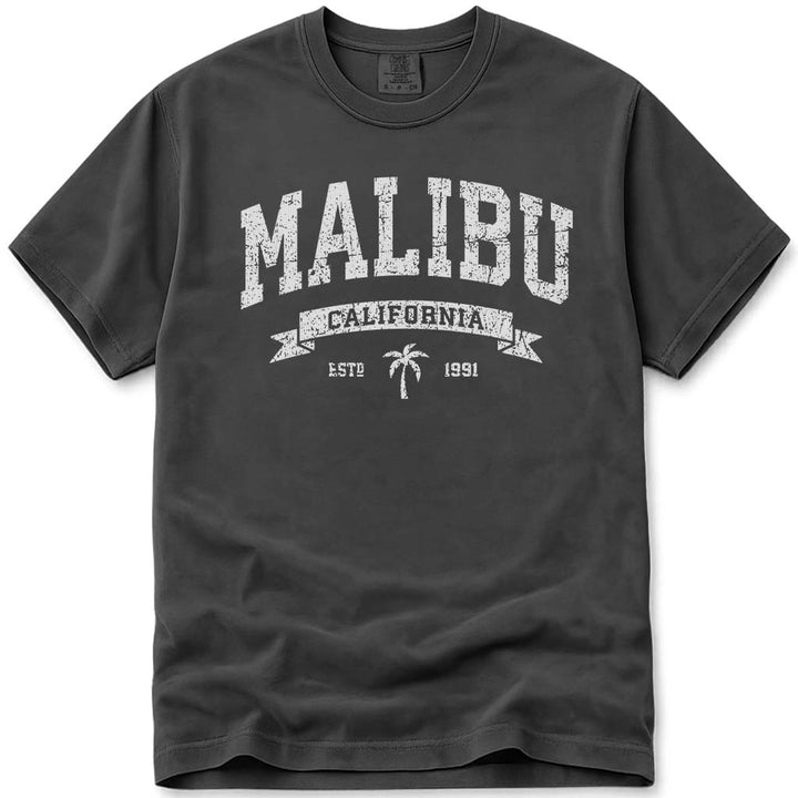Vintage Malibu T Shirt - Pepper