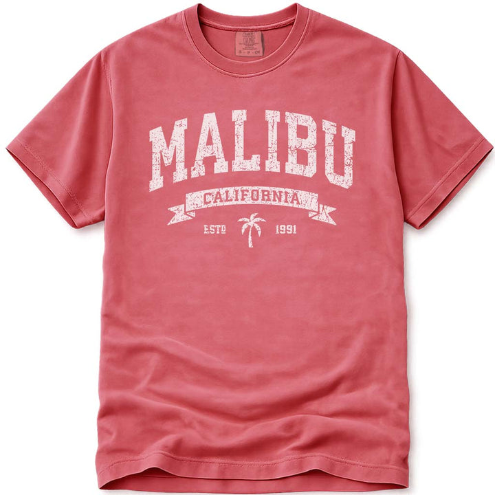 Vintage Malibu T Shirt - Watermelon
