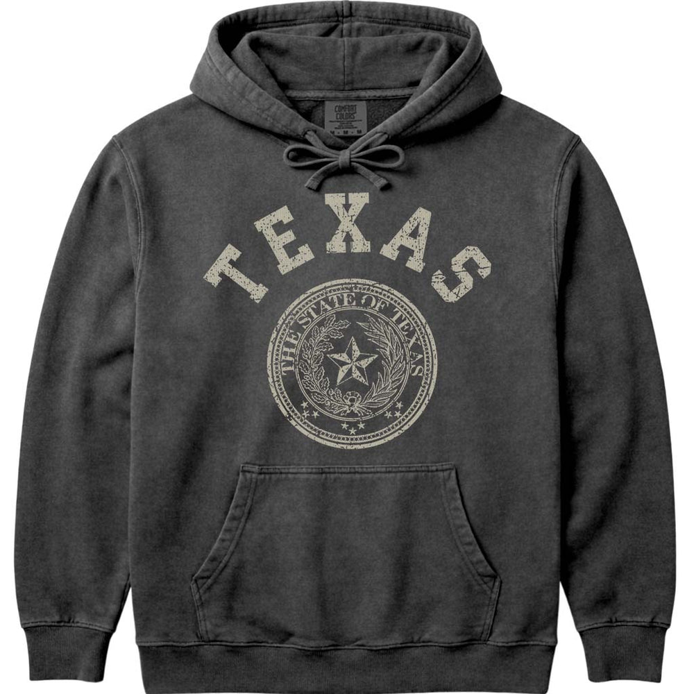 Vintage Texas Hoodie Sweatshirt - Pepper