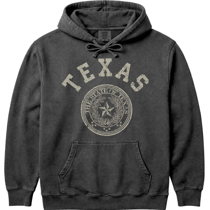 Vintage Texas Hoodie Sweatshirt - Pepper