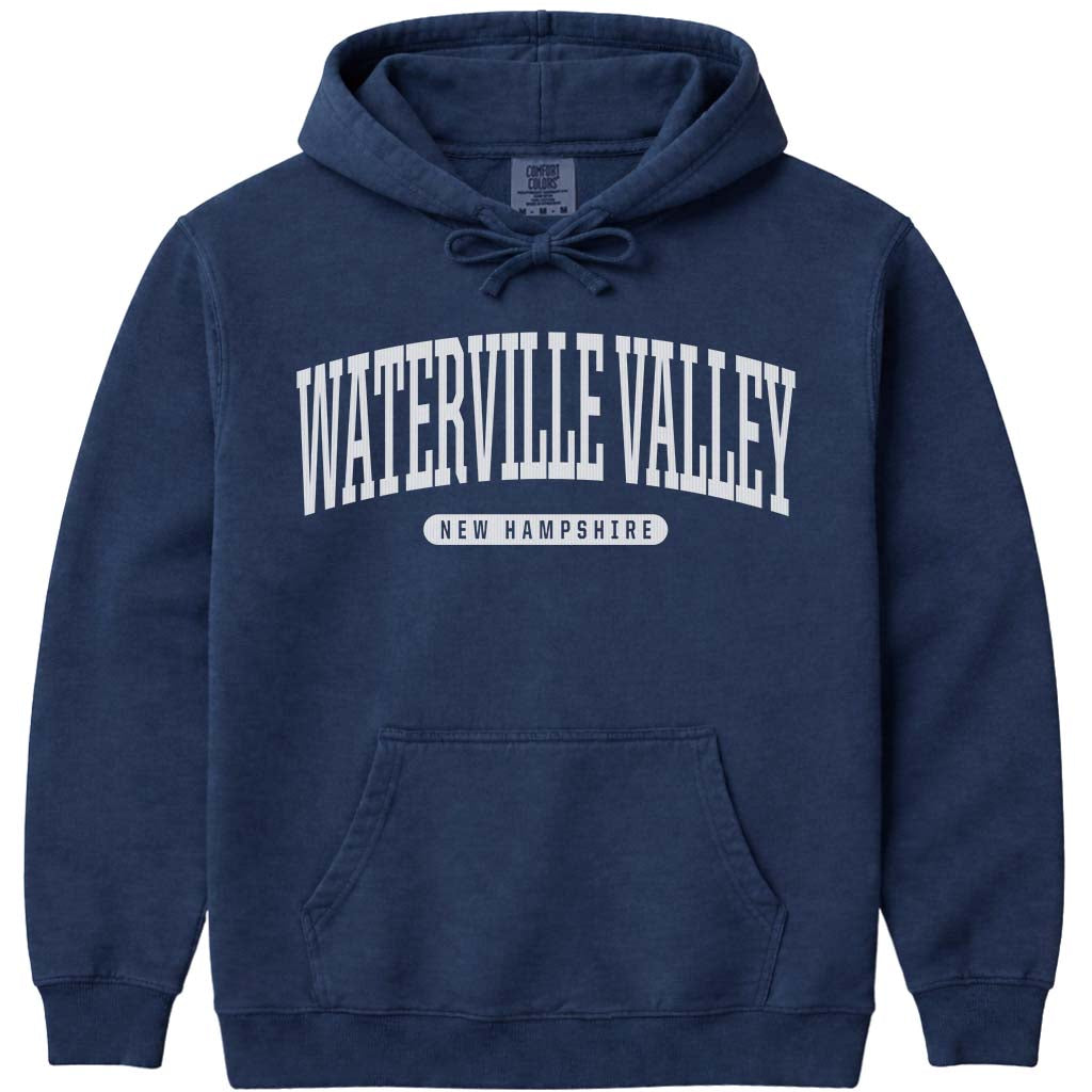 Waterville Valley NH Hoodie Sweatshirt - Navy