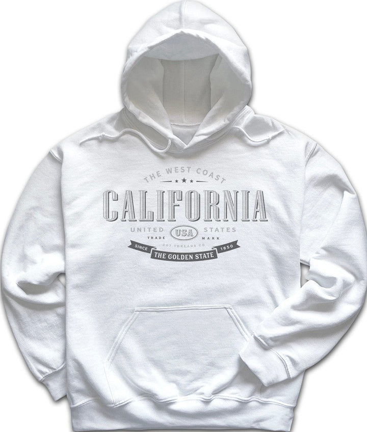 California Souvenir Hoodie Sweatshirt – The Golden State – 207