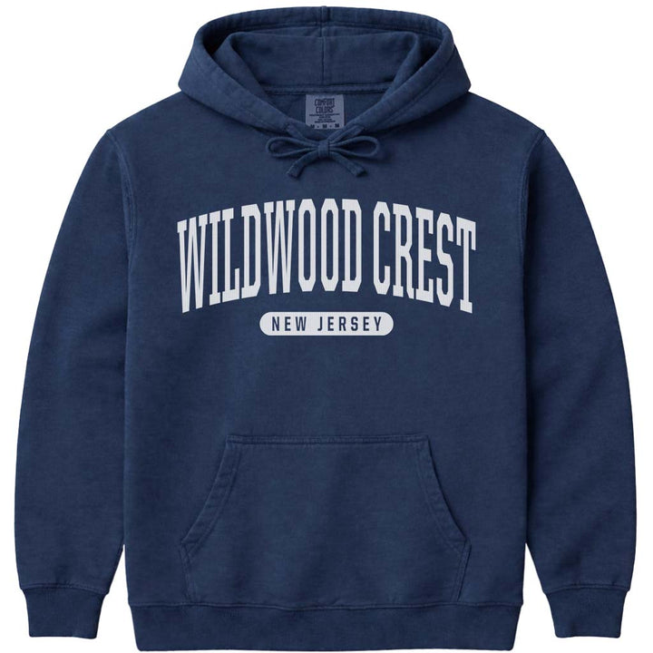 Wildwood Crest New Jersey Sweatshirt - Navy