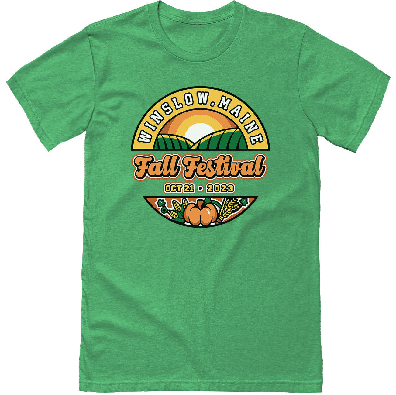 Winslow, Maine Fall Festival 2023 T-Shirt (Unisex)