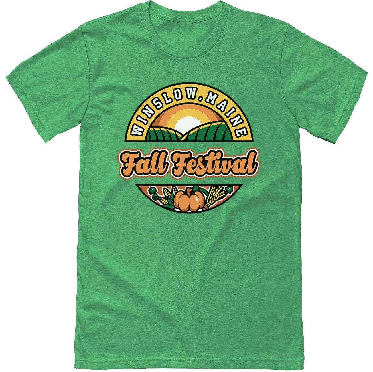 Winslow, Maine Fall Festival - Unisex T-Shirt