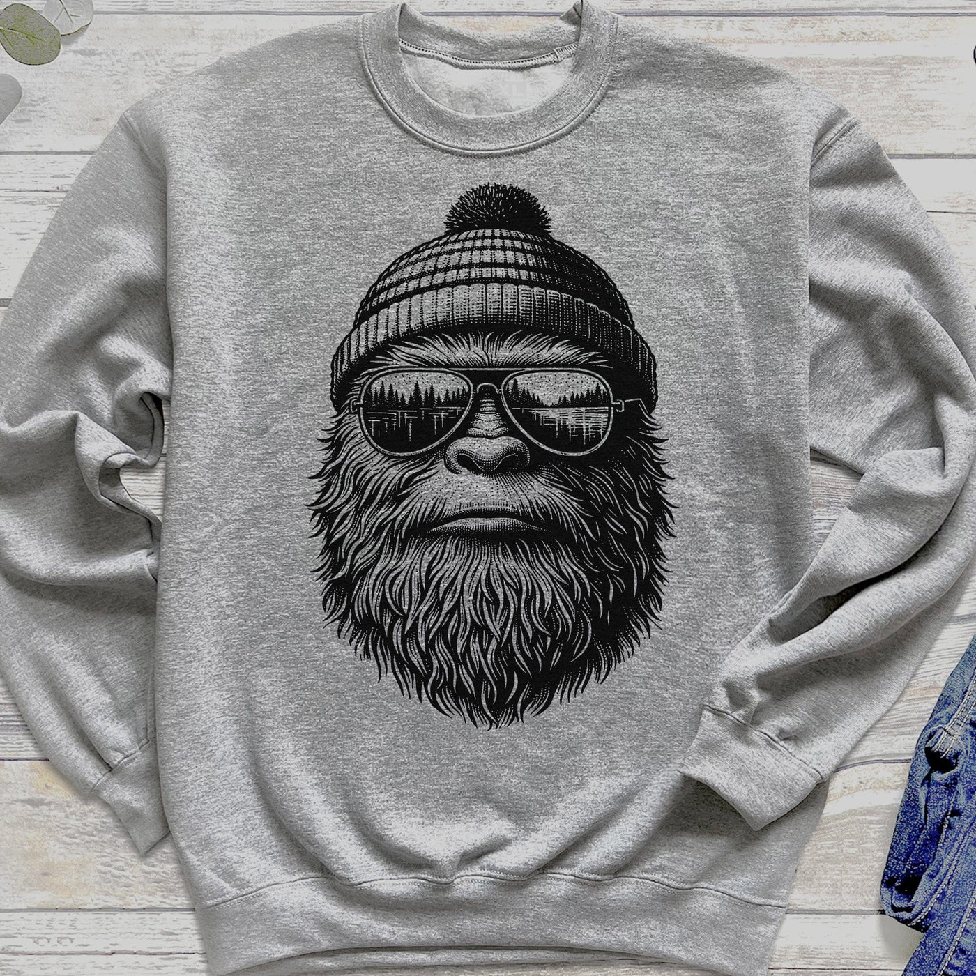 Winter Bigfoot Sweatshirt