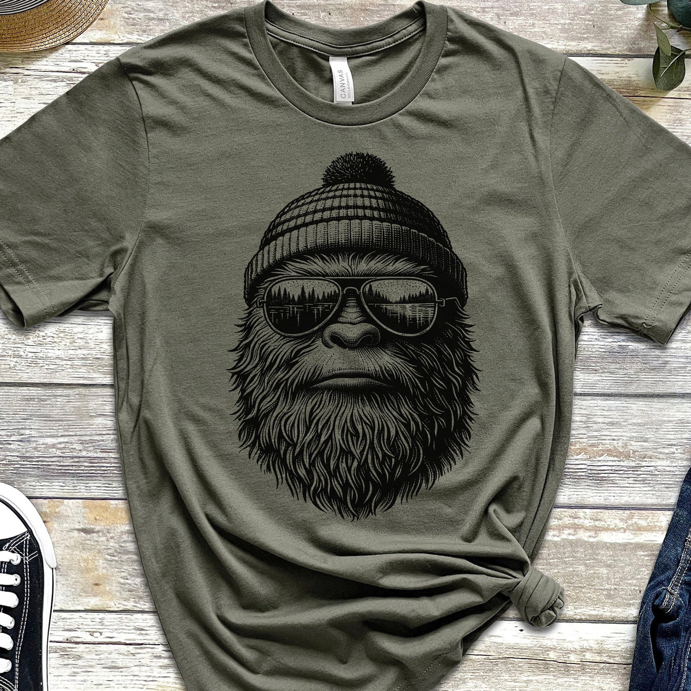 Winter Bigfoot T-Shirt