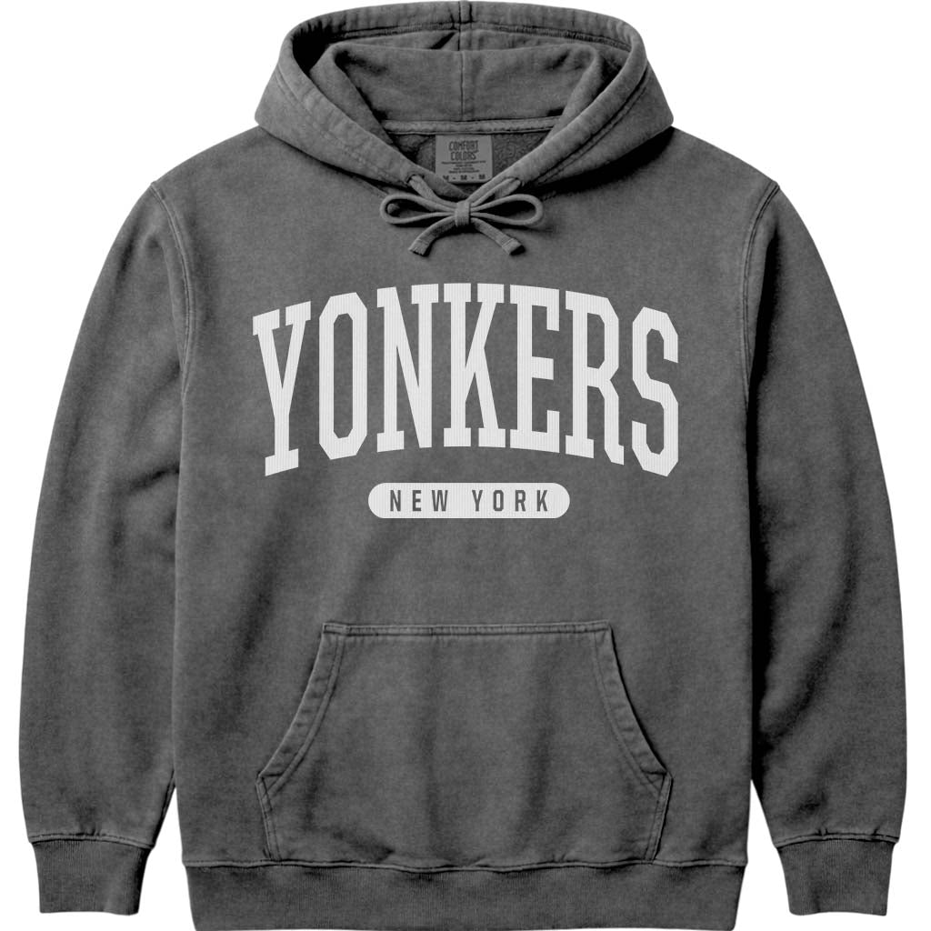 Vintage Yonkers New York Hoodie - Pepper