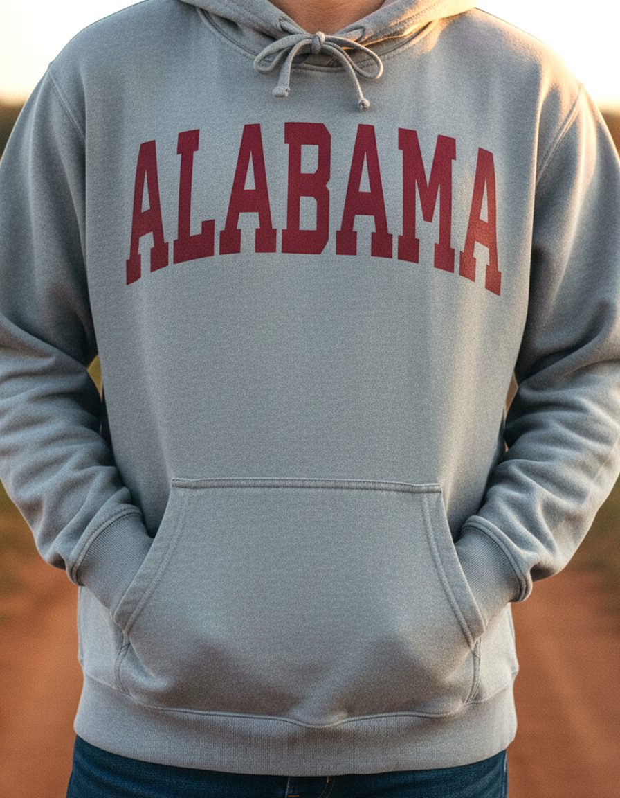 Alabama Hoodie Lifestyle Male