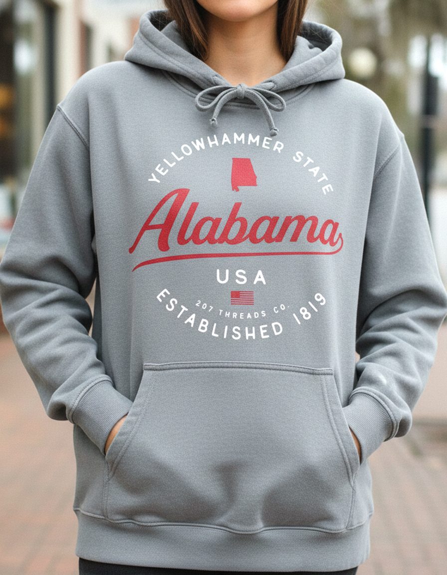 Alabama Hoodie Lifestyle Female