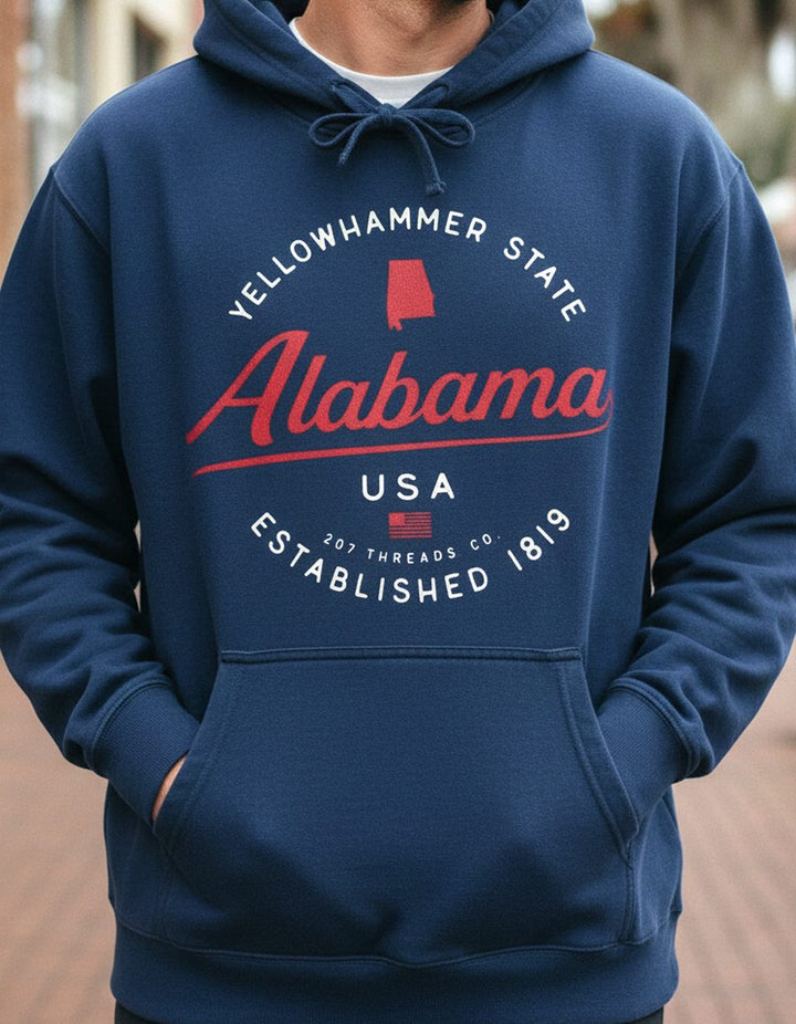 Alabama Hoodie Lifestyle Male