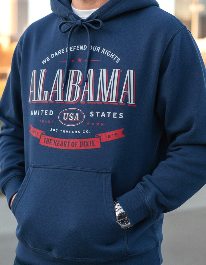 Alabama Hoodie Lifestyle Male