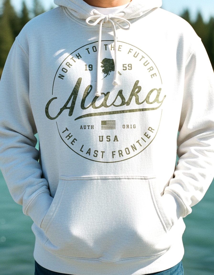 Alaska Hoodie Lifestyle Male