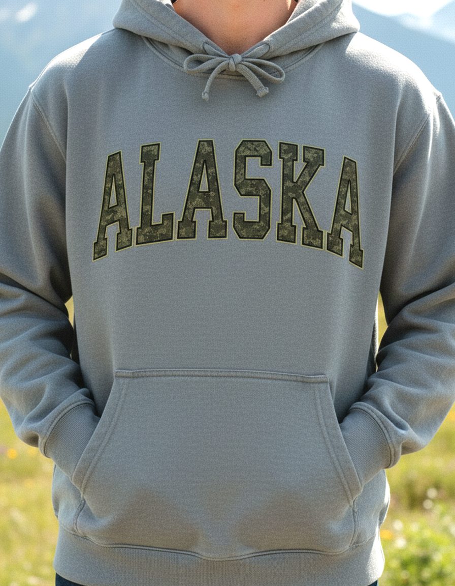 Alaska Hoodie Lifestyle Male