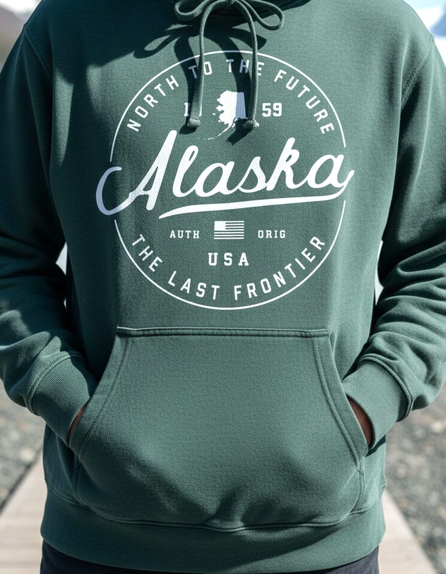 Alaska Hoodie Lifestyle Male