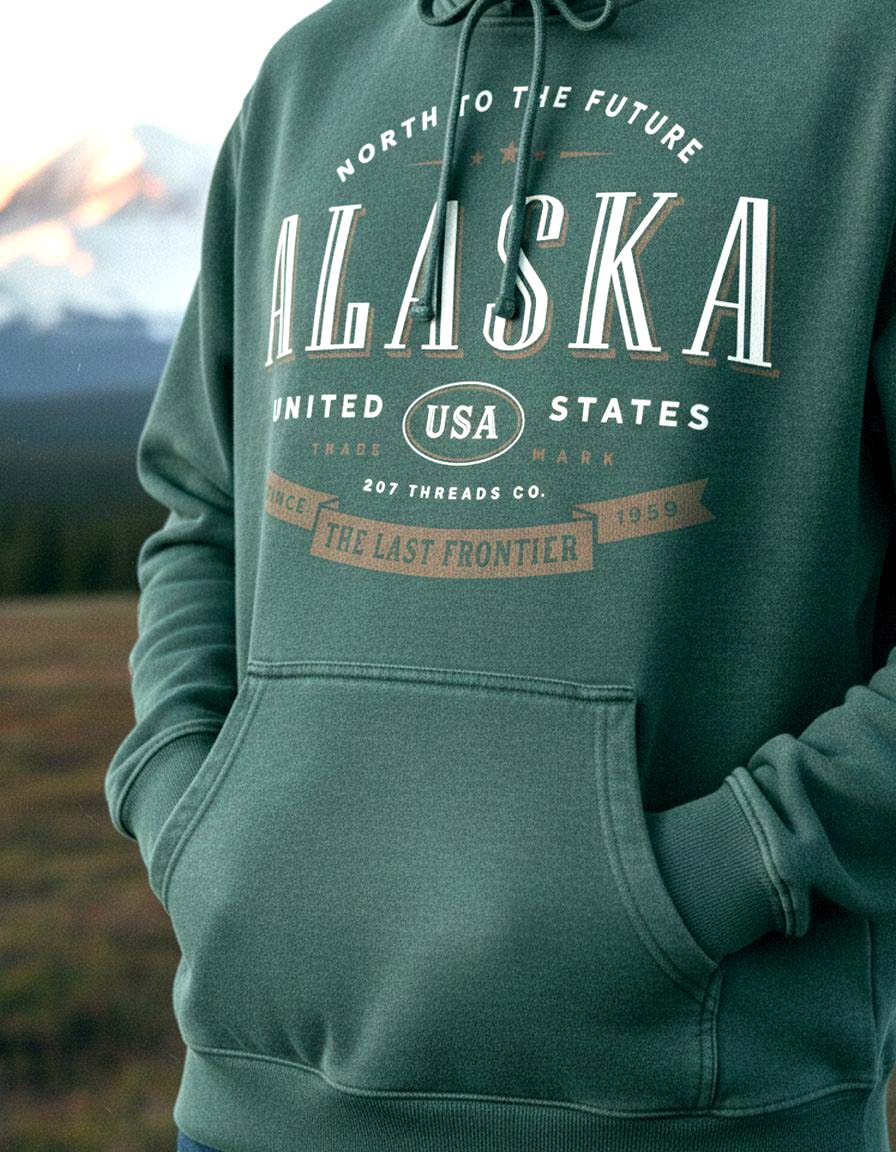 Alaska Hoodie Lifestyle Female
