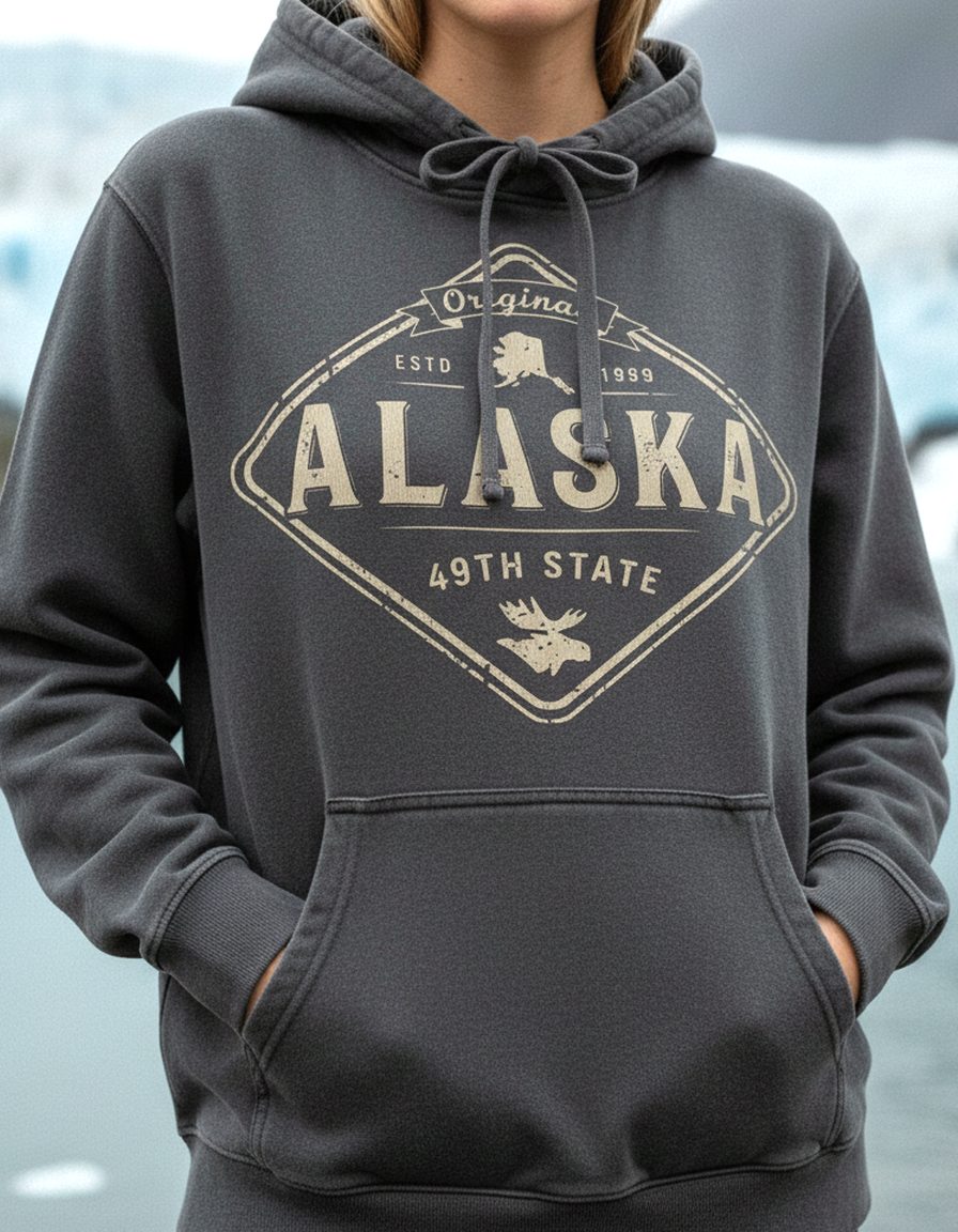 Alaska Hoodie Lifestyle Female