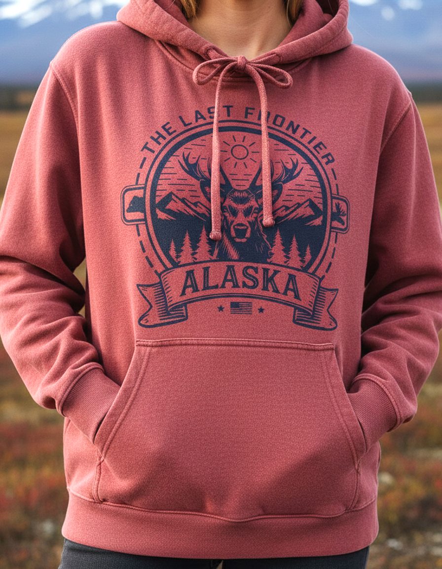 Alaska Hoodie Lifestyle Female