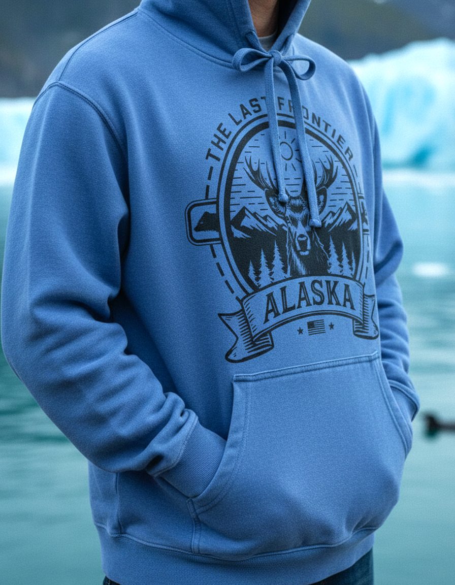 Alaska Hoodie Lifestyle Male