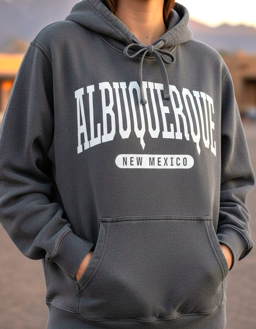 Albuquerque Hoodie Lifestyle Female