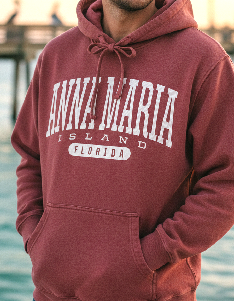 Anna Maria Island Hoodie Lifestyle
