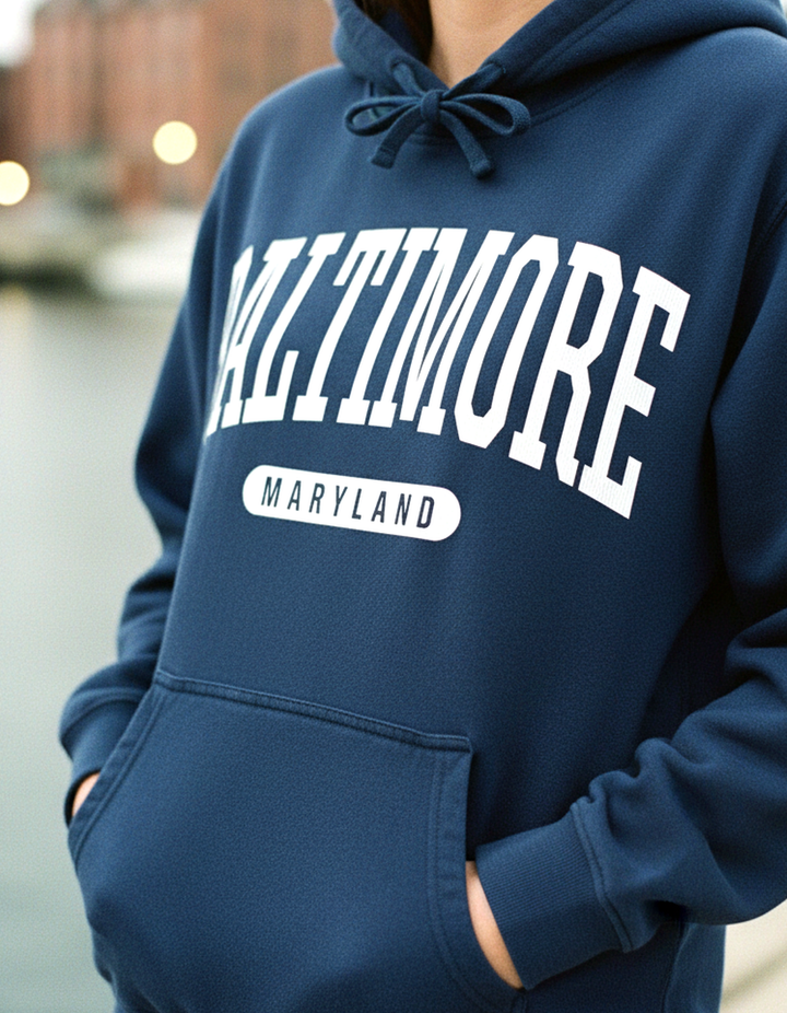 Baltimore Hoodie Lifestyle