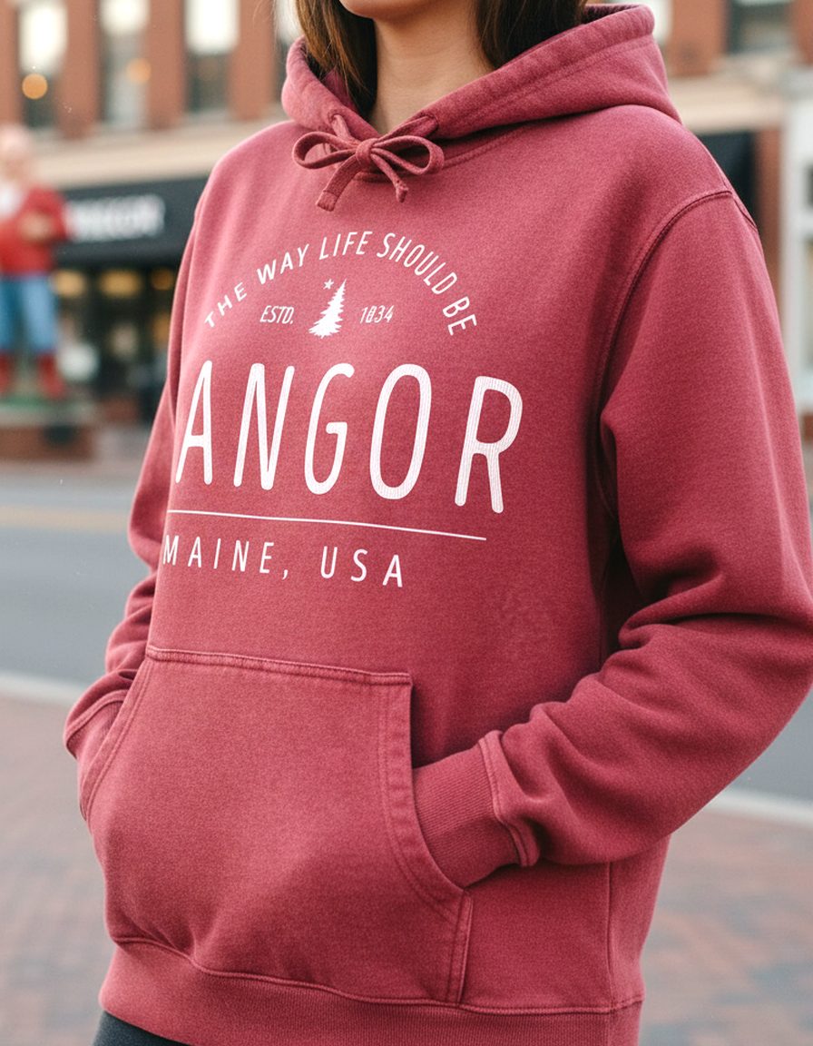 Bangor Hoodie Lifestyle Female