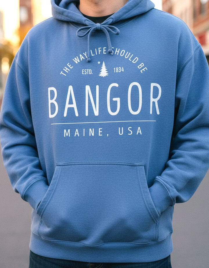 Bangor Hoodie Lifestyle Male