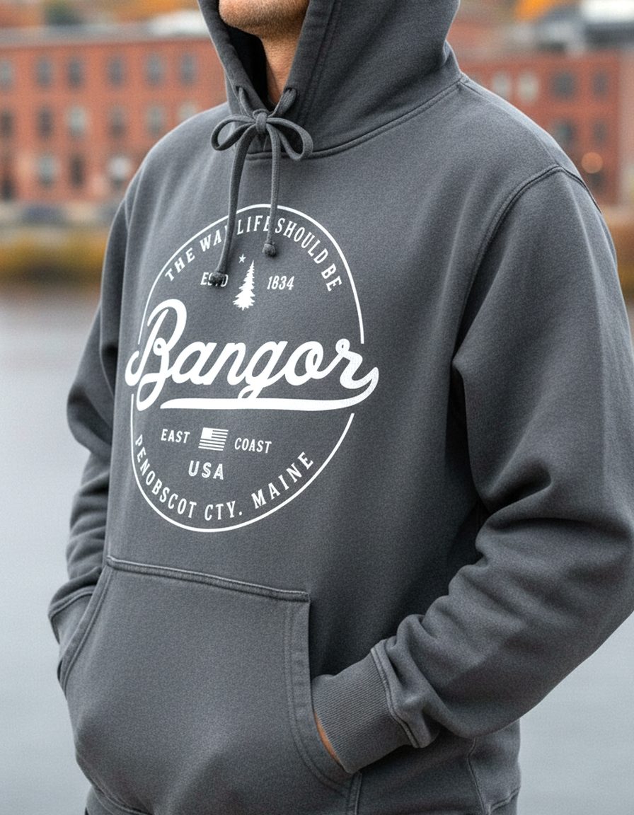 Bangor Hoodie Lifestyle Male