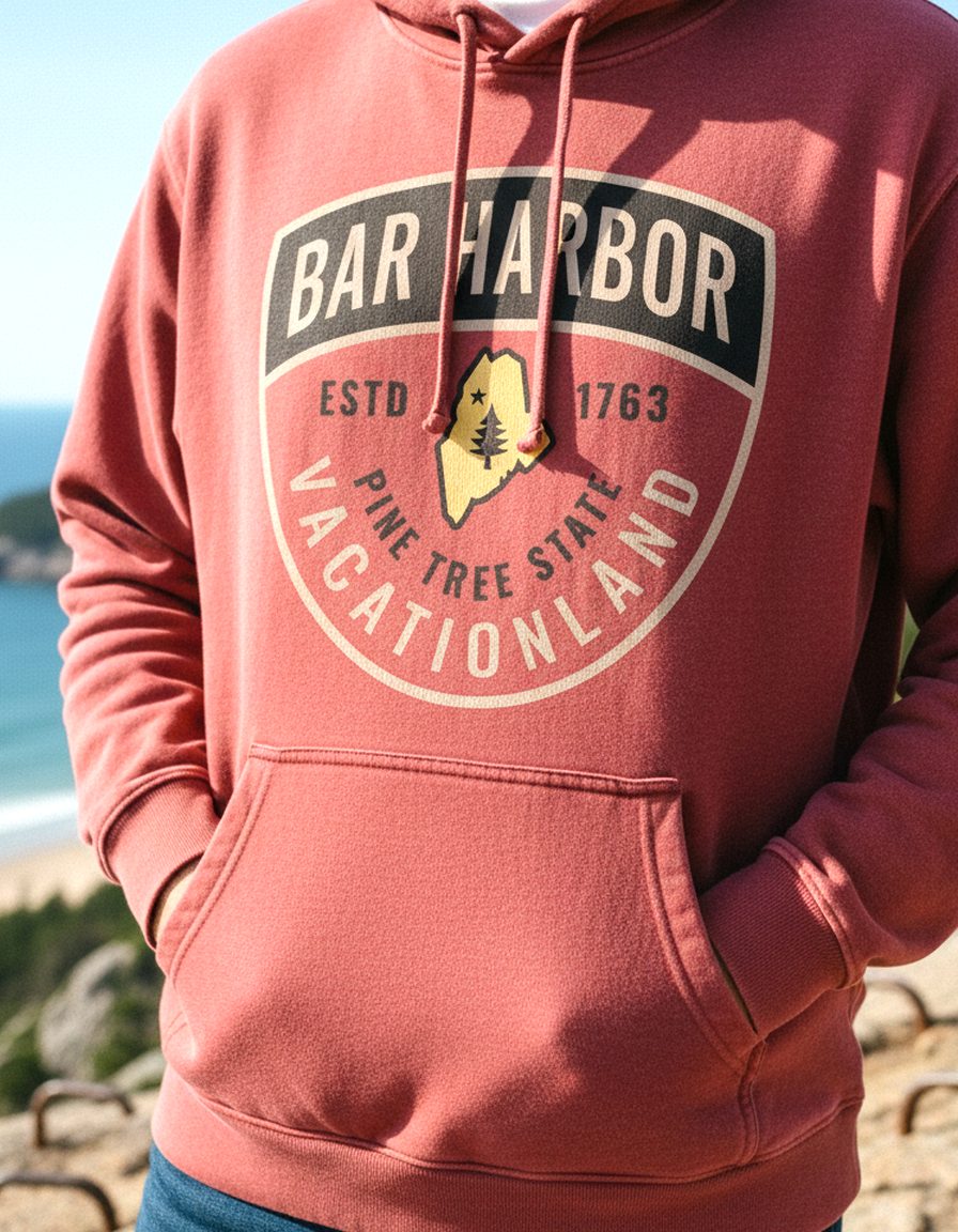 Bar Harbor Hoodie Lifestyle Male