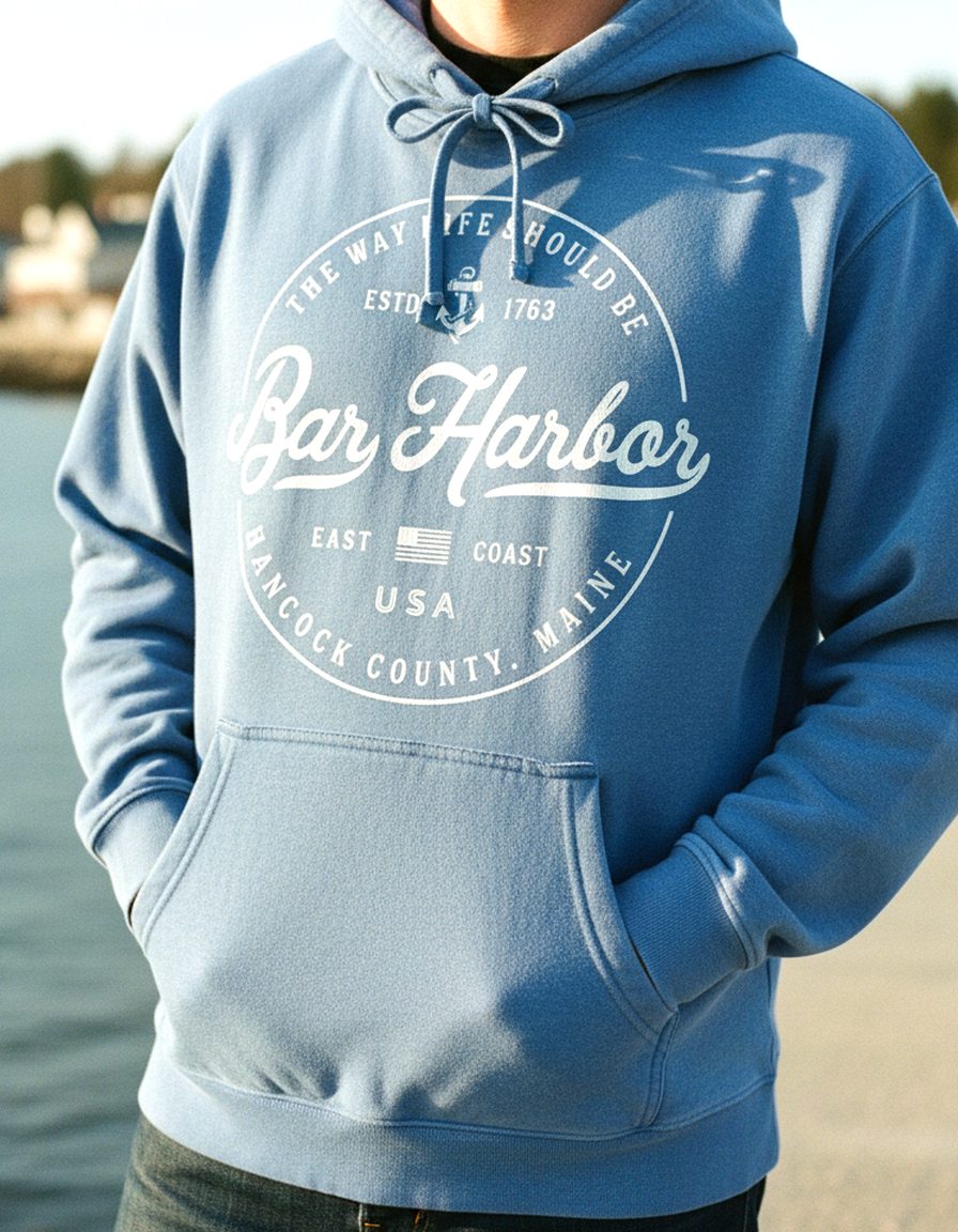Bar Harbor Hoodie Lifestyle Male