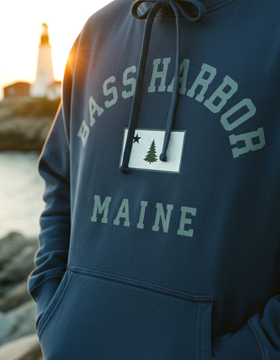Bass Harbor Hoodie Lifestyle Male
