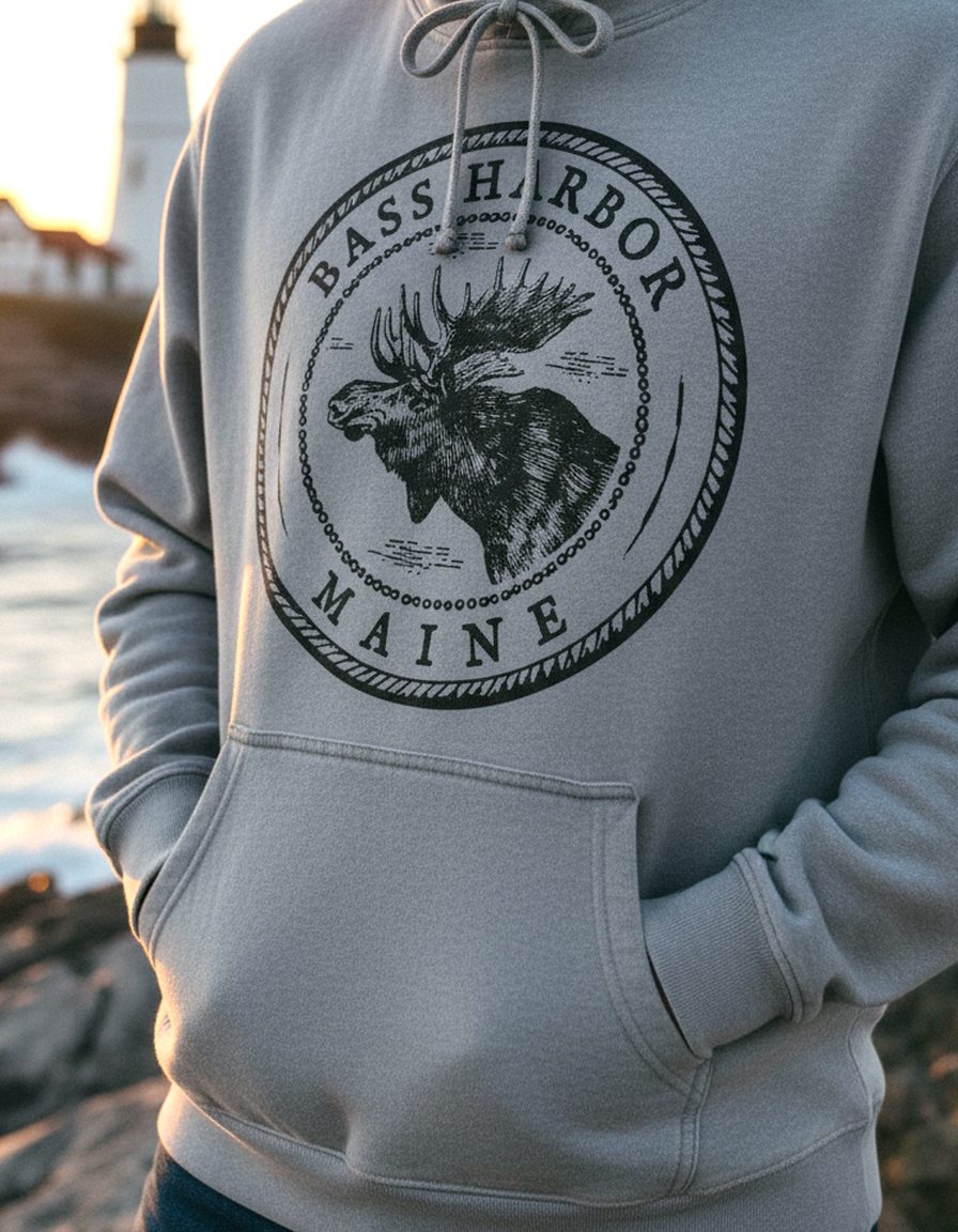 Bass Harbor Hoodie Lifestyle Male