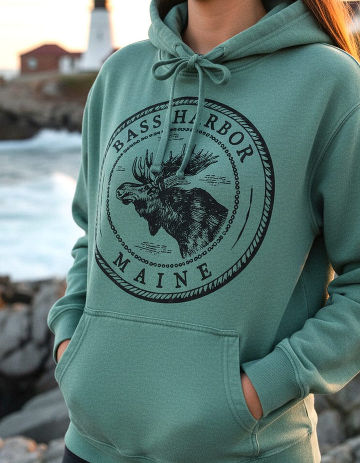 Bass Harbor Hoodie Lifestyle Female
