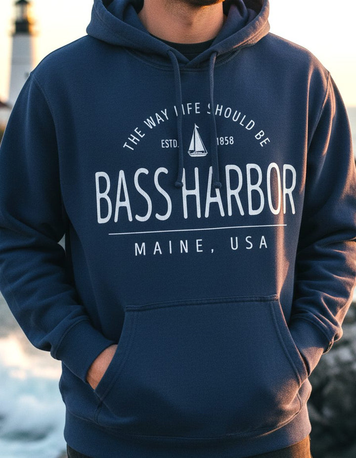 Bass Harbor Hoodie Lifestyle Male
