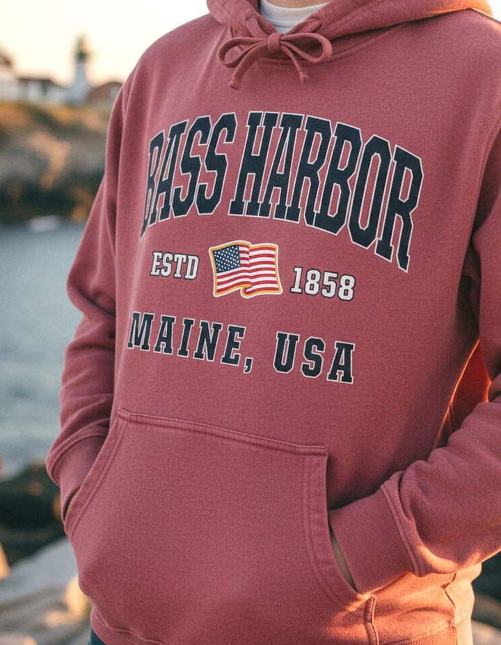 Bass Harbor Hoodie Lifestyle Male