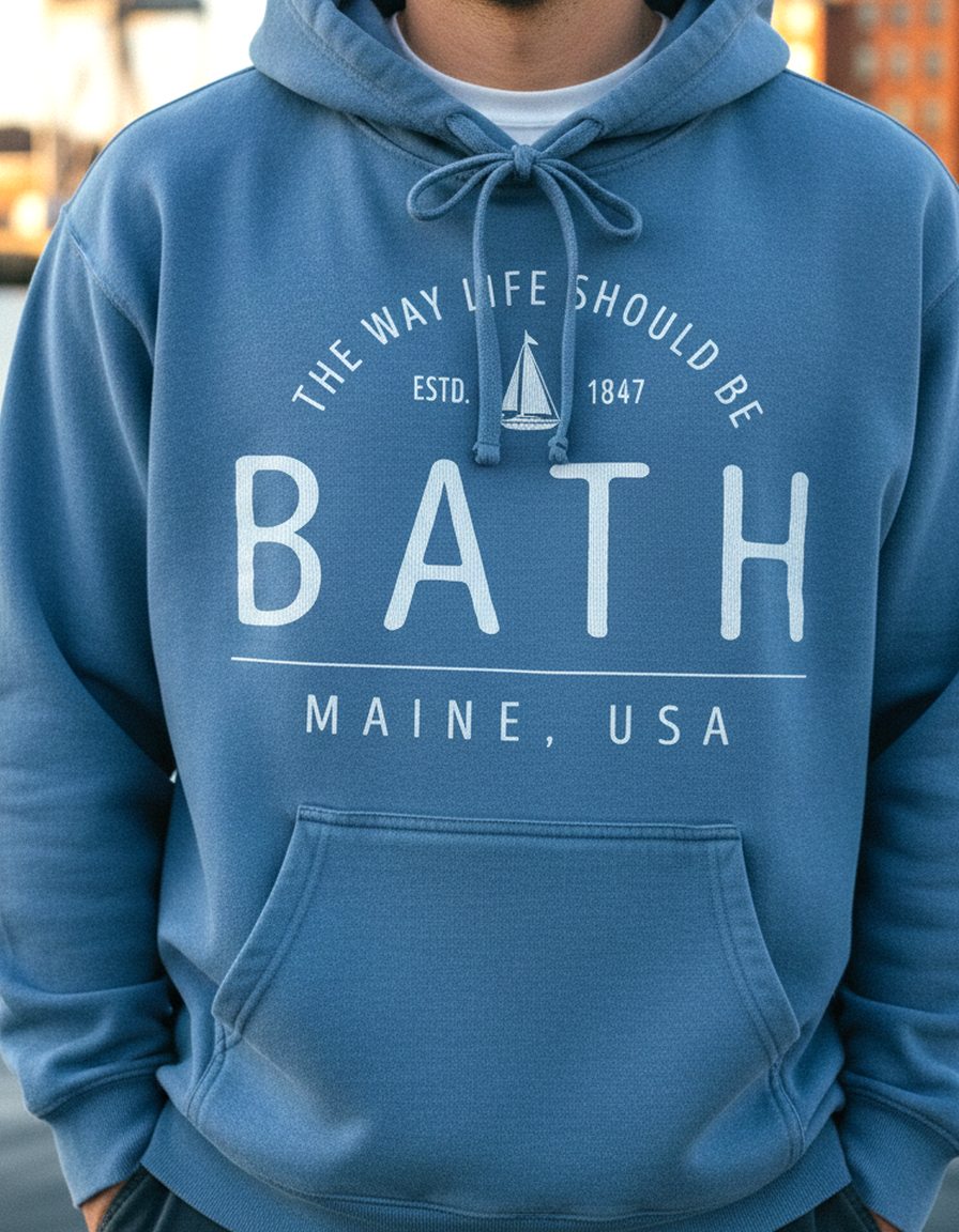 Bath Hoodie Lifestyle Male