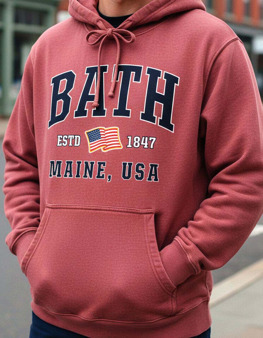 Bath Hoodie Lifestyle Male