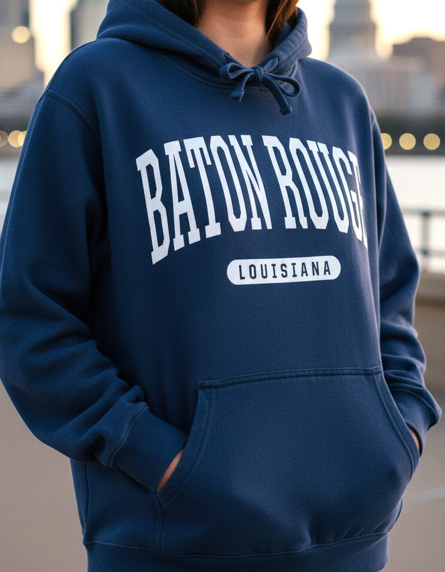 Baton Rouge Hoodie Lifestyle Female