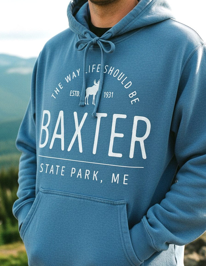 Baxter State Park Hoodie Lifestyle Male