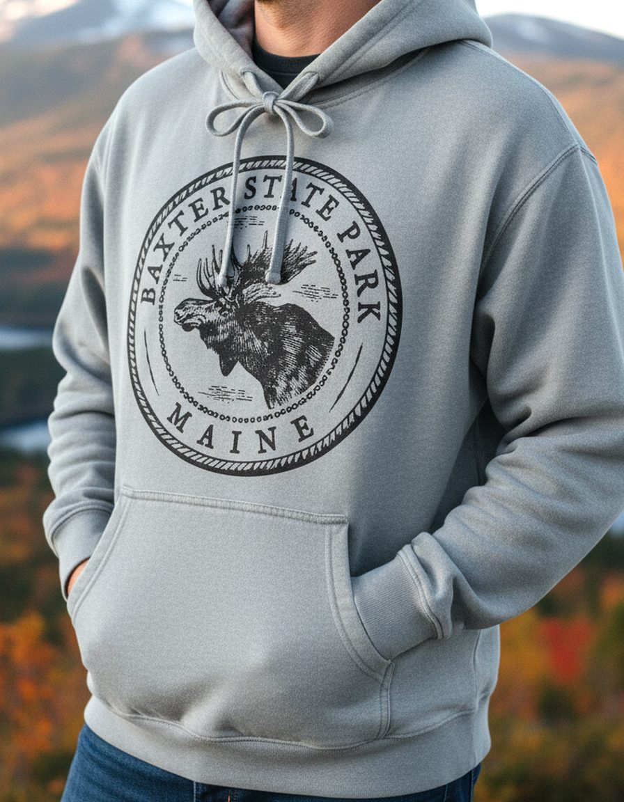 Baxter State Park Hoodie Lifestyle Male