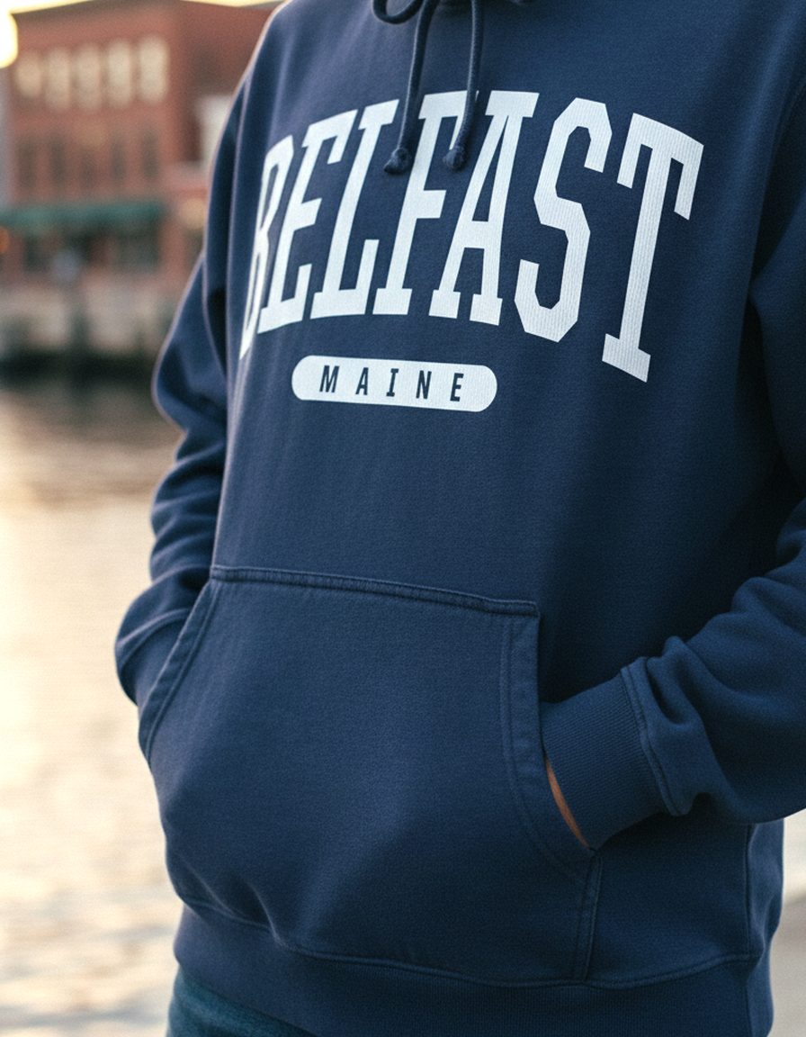 Belfast Hoodie Lifestyle Female