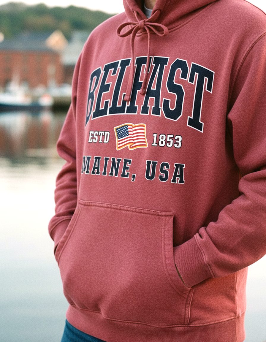 Belfast Hoodie Lifestyle Male