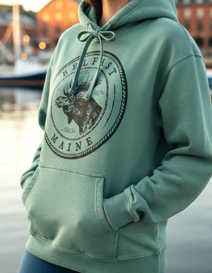 Belfast Hoodie Lifestyle Female