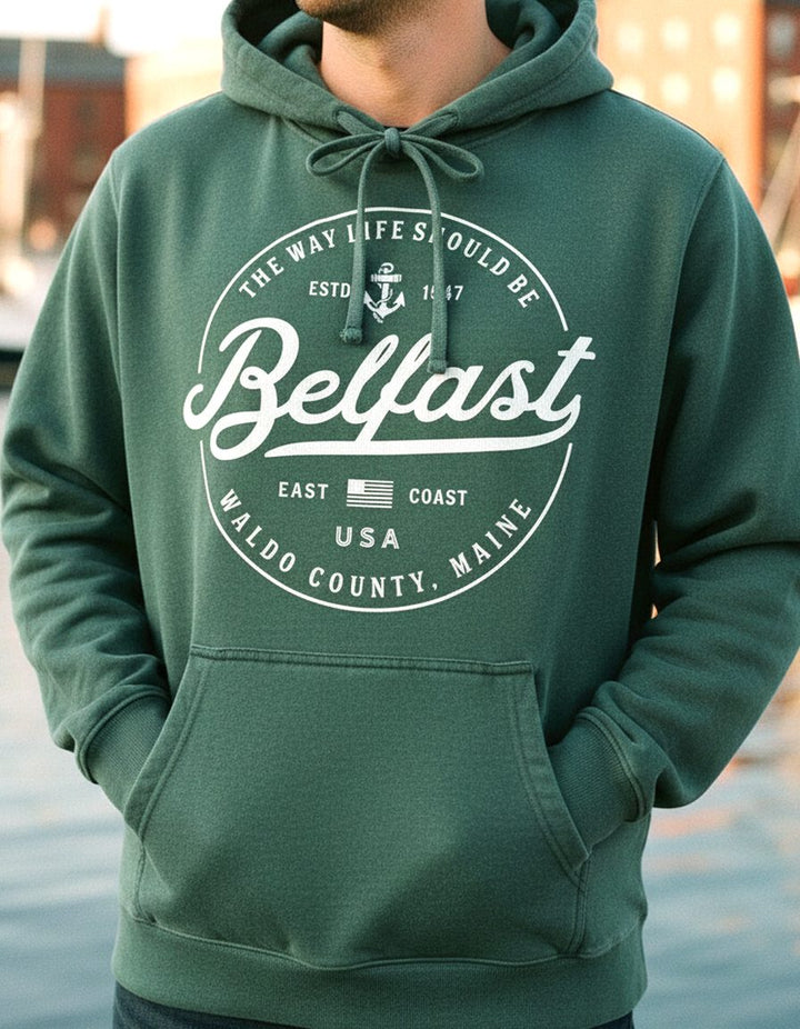 Belfast Hoodie Lifestyle Male