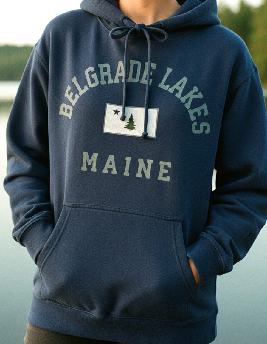 Belgrade Lakes Hoodie Lifestyle Female