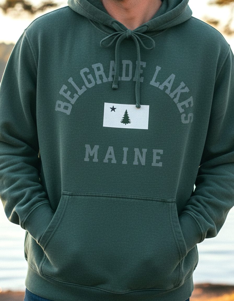 Belgrade Lakes Hoodie Lifestyle Male