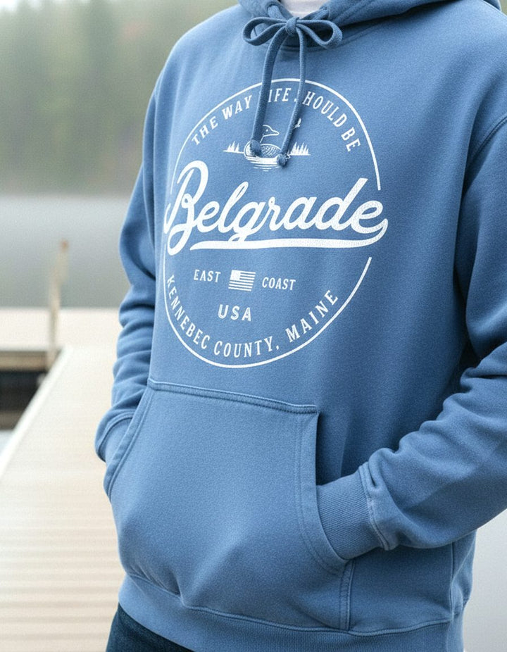 Belgrade Lakes Hoodie Lifestyle Female