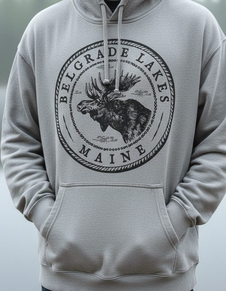 Belgrade Lakes Hoodie Lifestyle Male