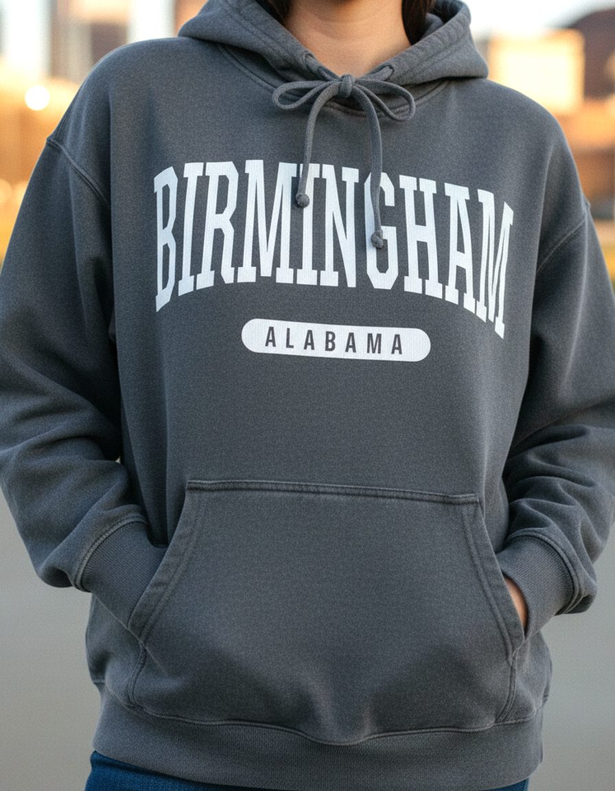Birmingham Hoodie Lifestyle Female